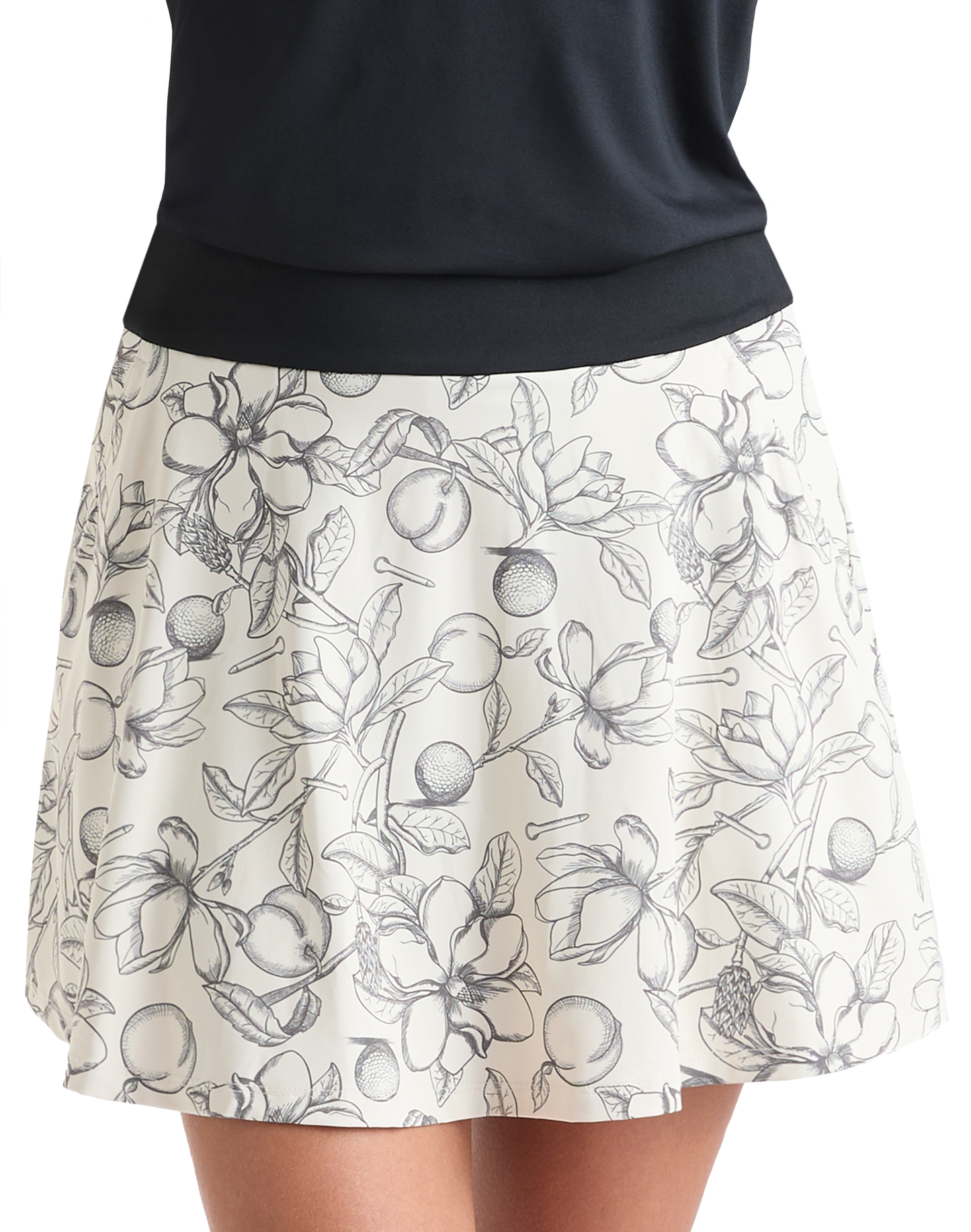 Magnolia Toile Women’s Skort – Ivory
