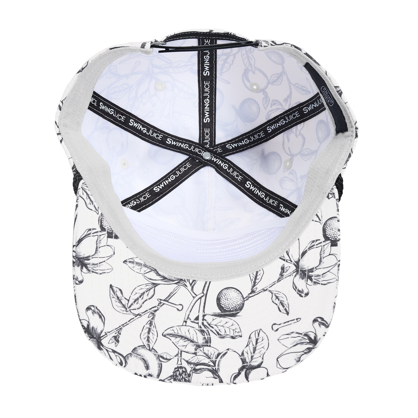Magnolia Toile Rope Hat – Ivory