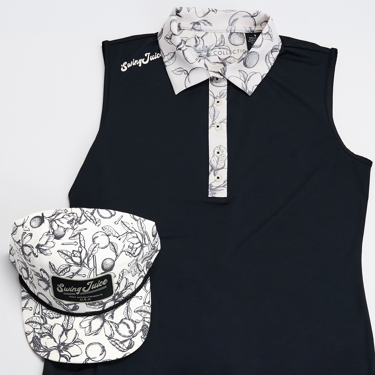 Magnolia Toile Rope Hat – Ivory