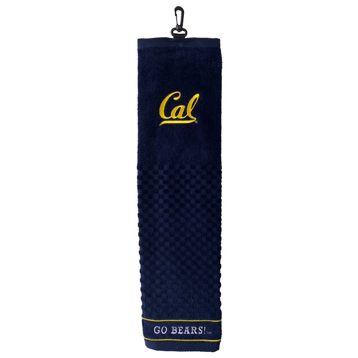 California Golden Bears embroidered golf towel
