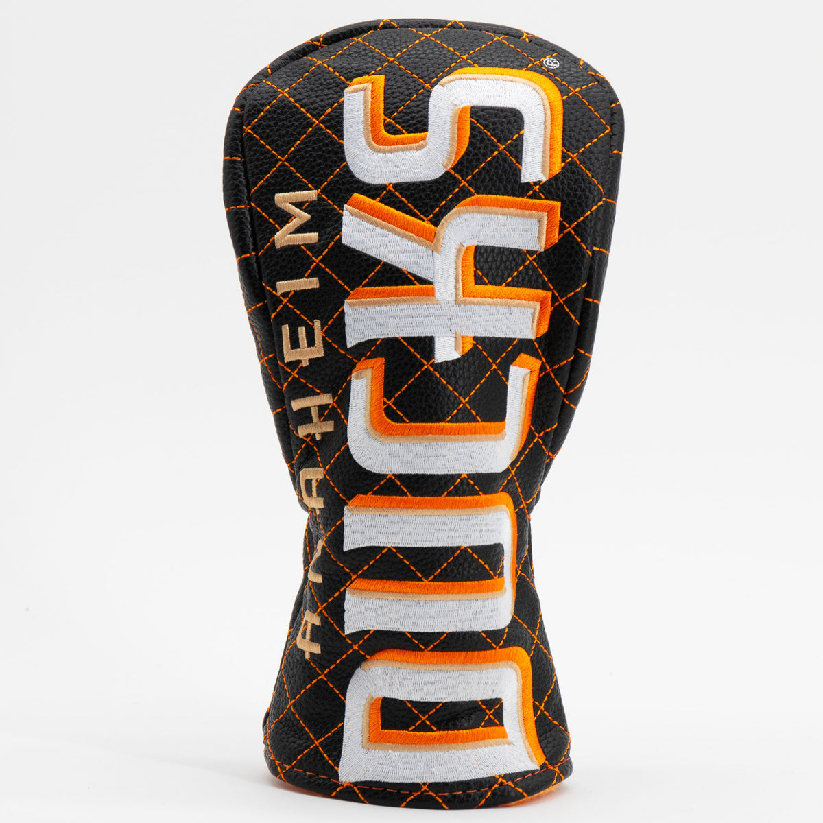 Anaheim Ducks Solid Fairway quilted headcover, front view