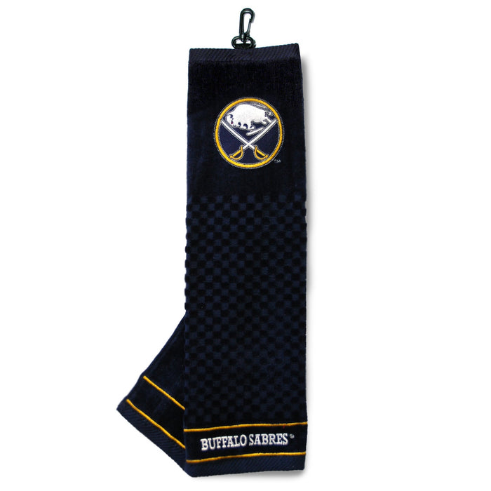 Buffalo Sabres embroidered golf towel