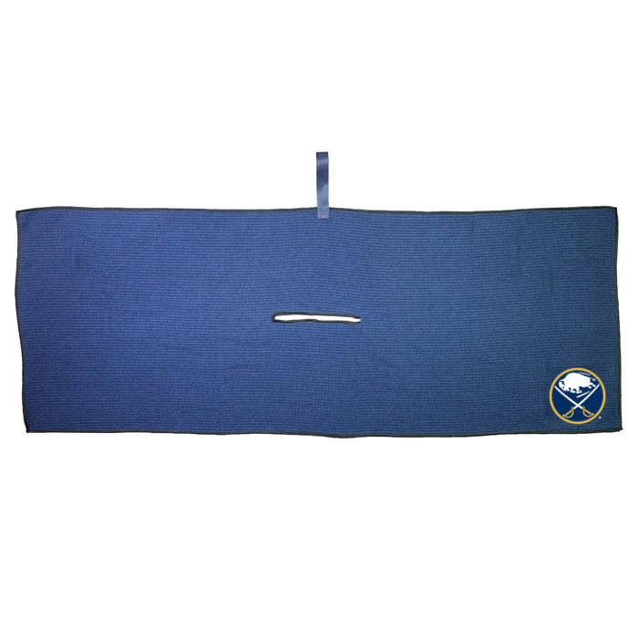 Buffalo Sabres 16 x 40 microfiber golf towel with team logo
