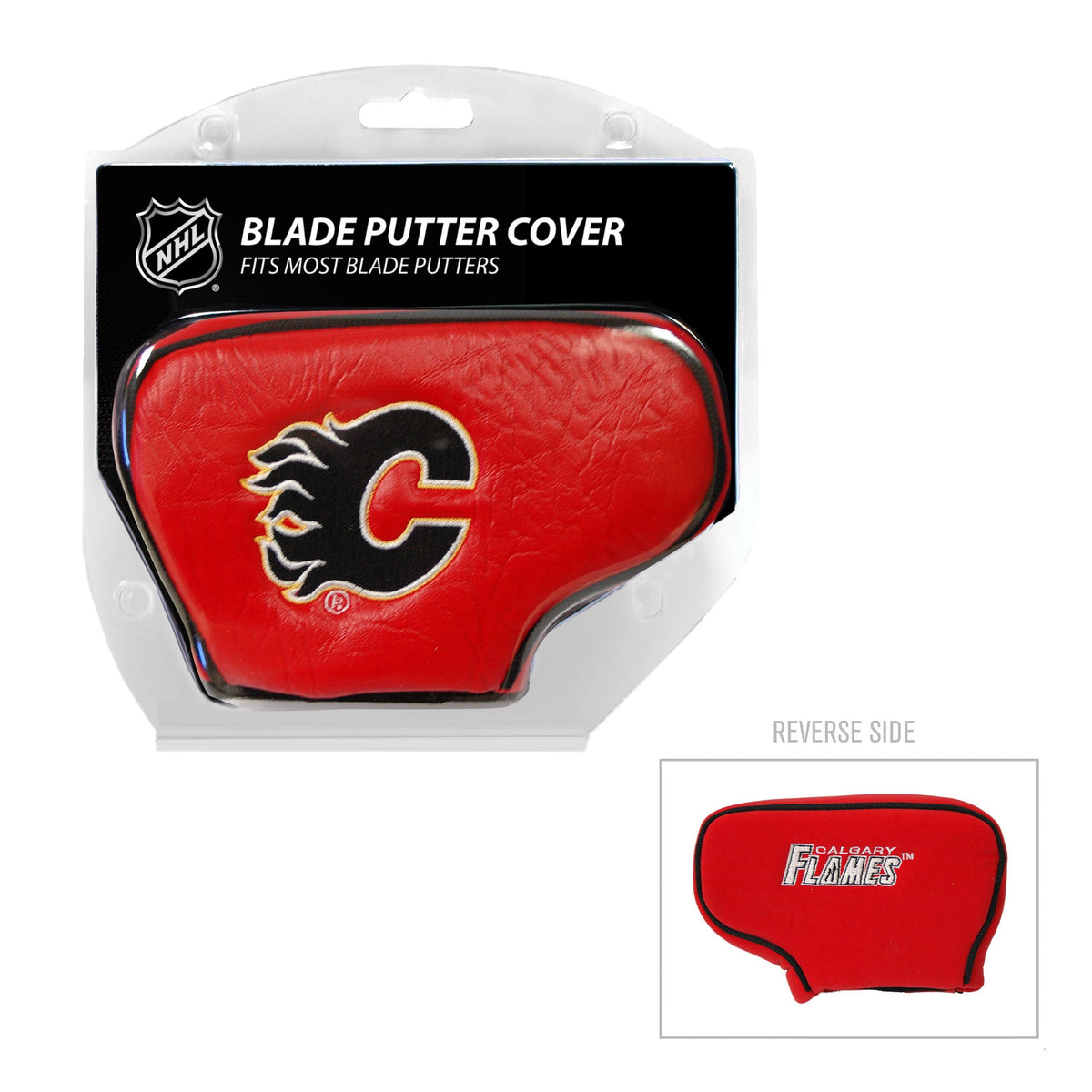 Calgary Flames Vintage Embroidered Blade Putter Headcover