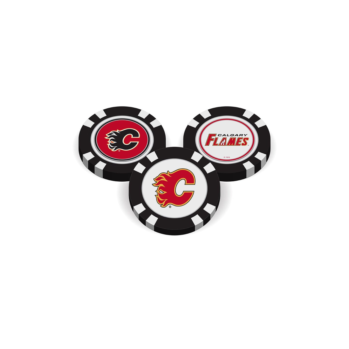 Calgary Flames Golf Chip Ball Marker - Club Rehab