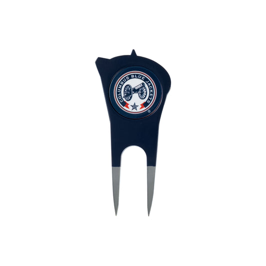 Columbus Blue Jackets Custom Shaped Divot Tool - Image 2 - Club Rehab