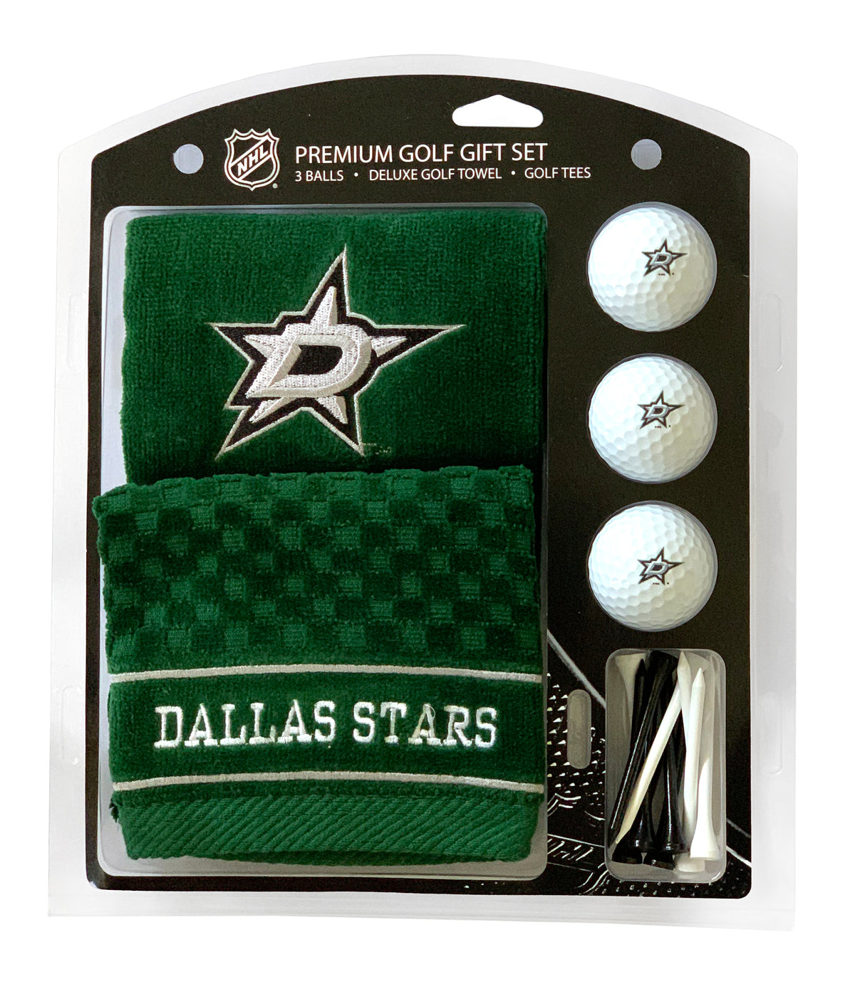 Dallas Stars Embroidered Towel Golf Gift Set