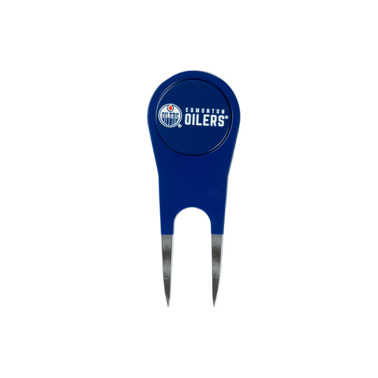 Edmonton Oilers Custom Shaped Divot Tool - Image 2 - Club Rehab