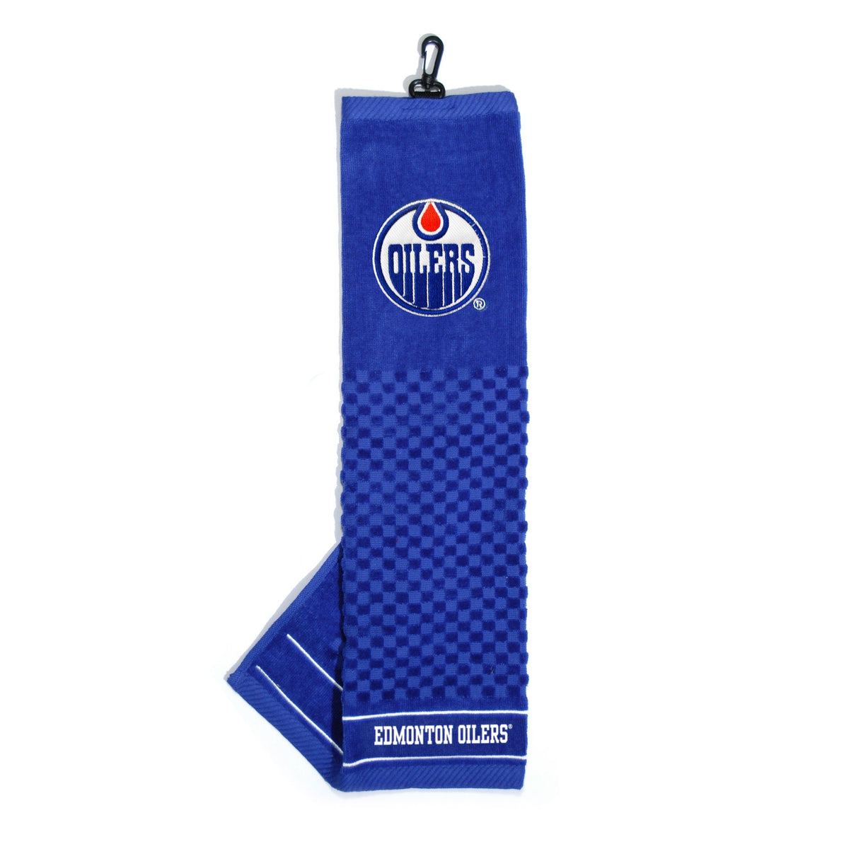 Edmonton Oilers embroidered golf towel