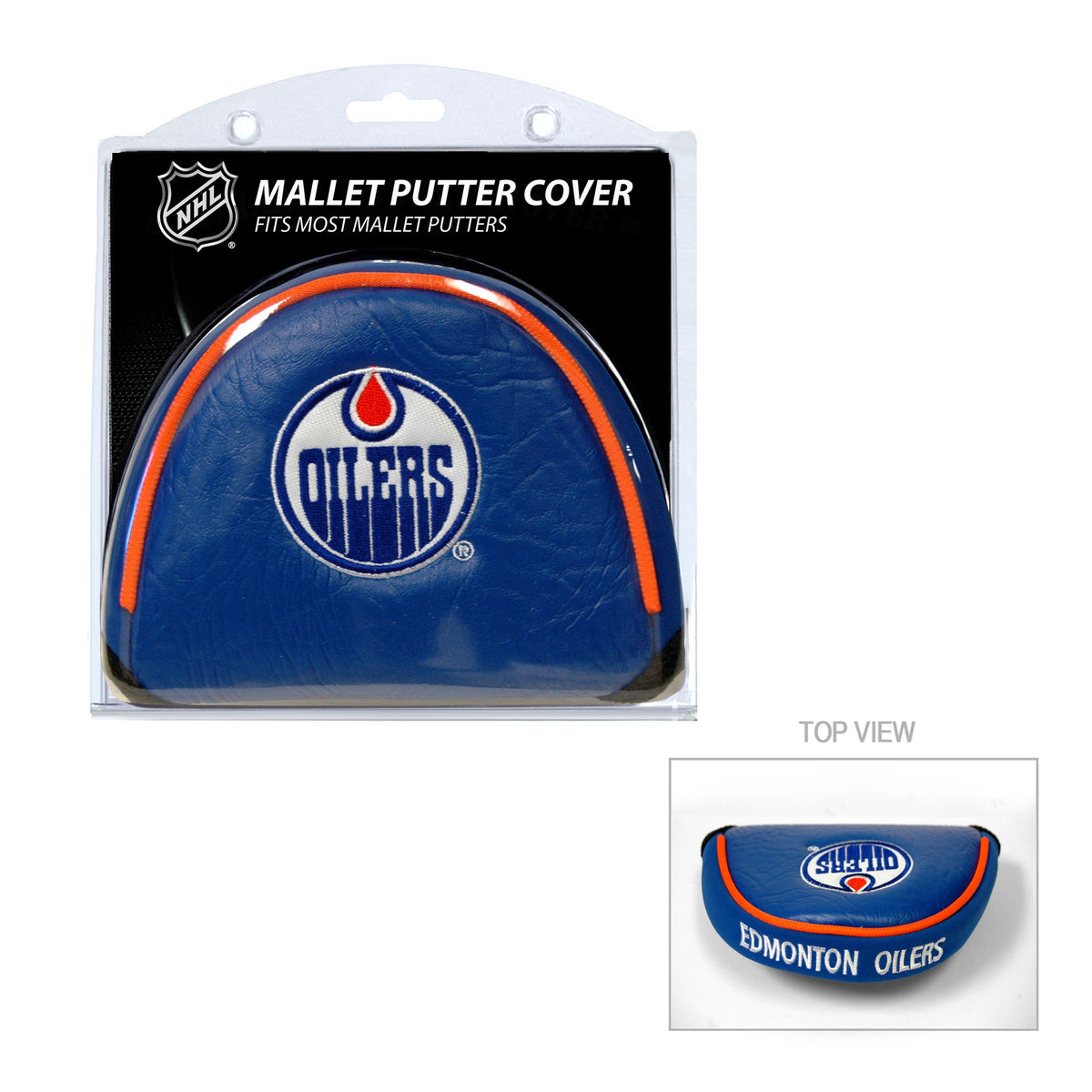 Edmonton Oilers Vintage Embroidered Mallet Putter Headcover