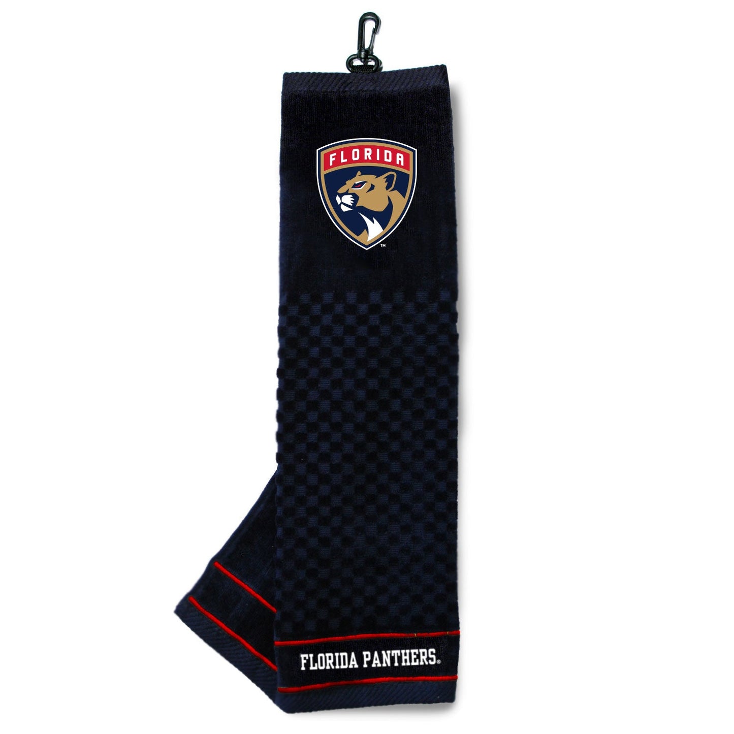 Florida Panthers embroidered golf towel