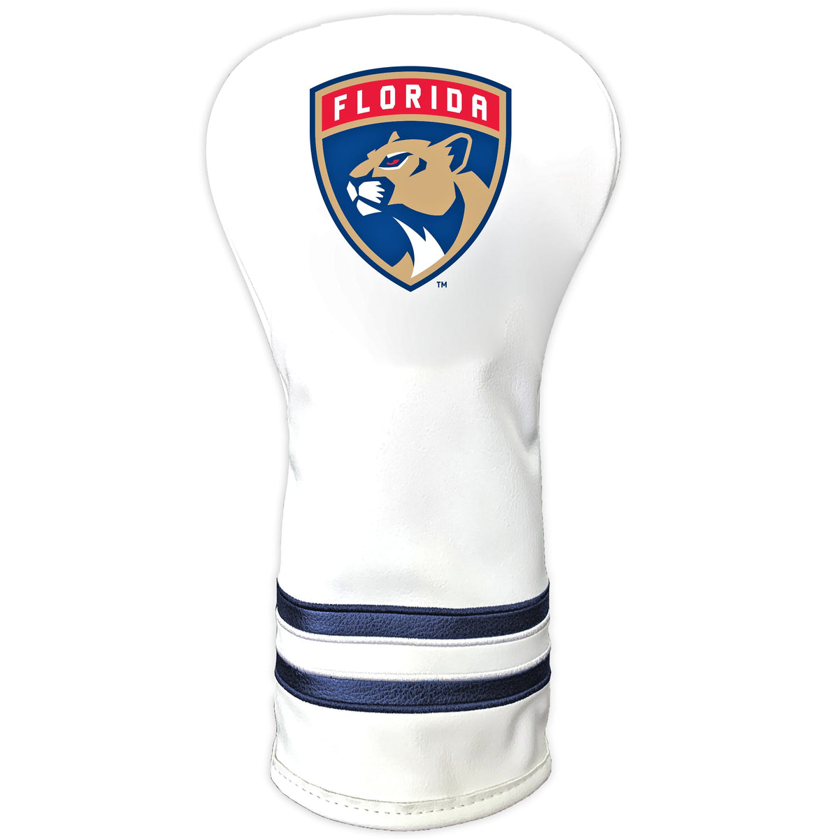Florida Panthers Vintage White Printed Driver Headcover