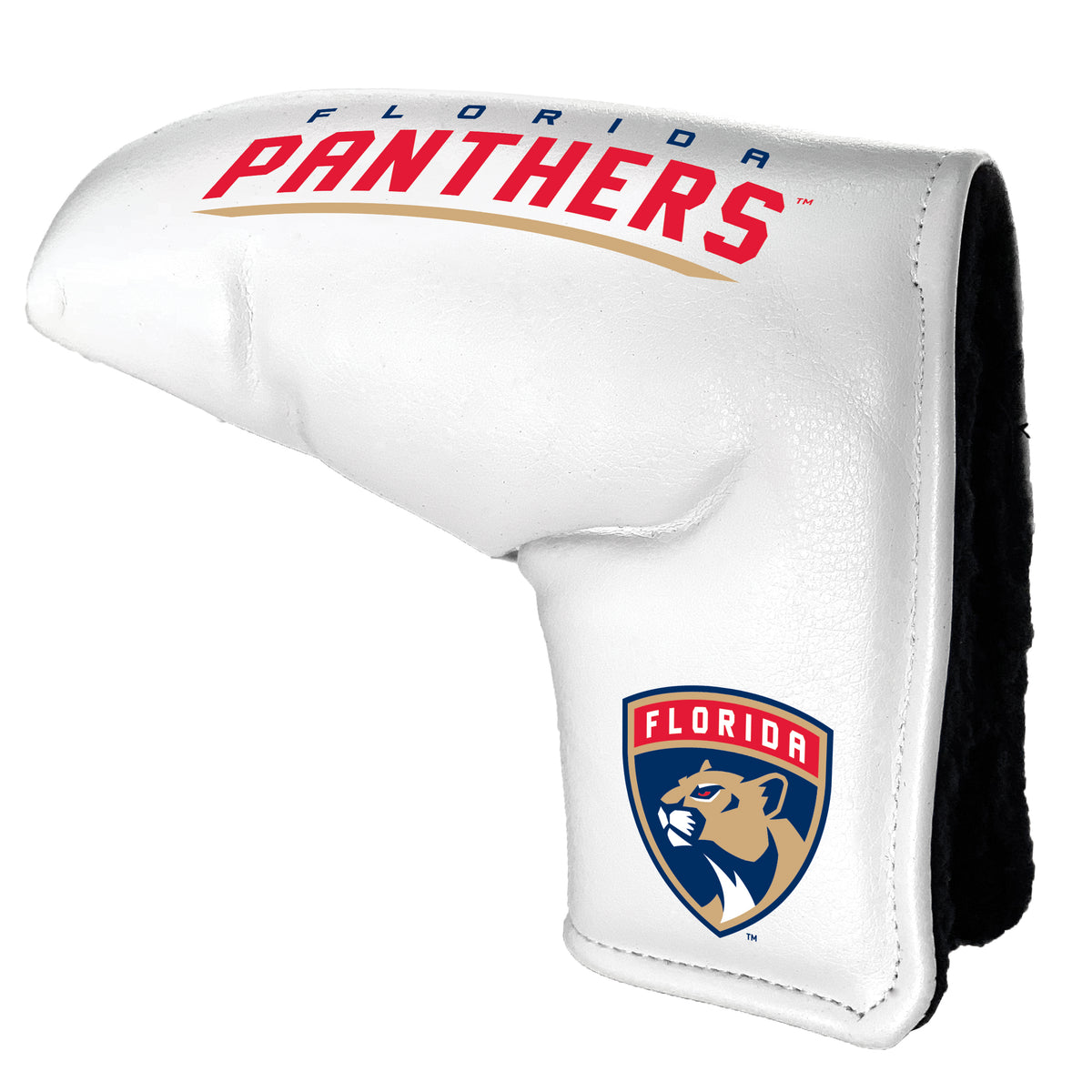 Florida Panthers 54 white print Tour Blade Putter Cover