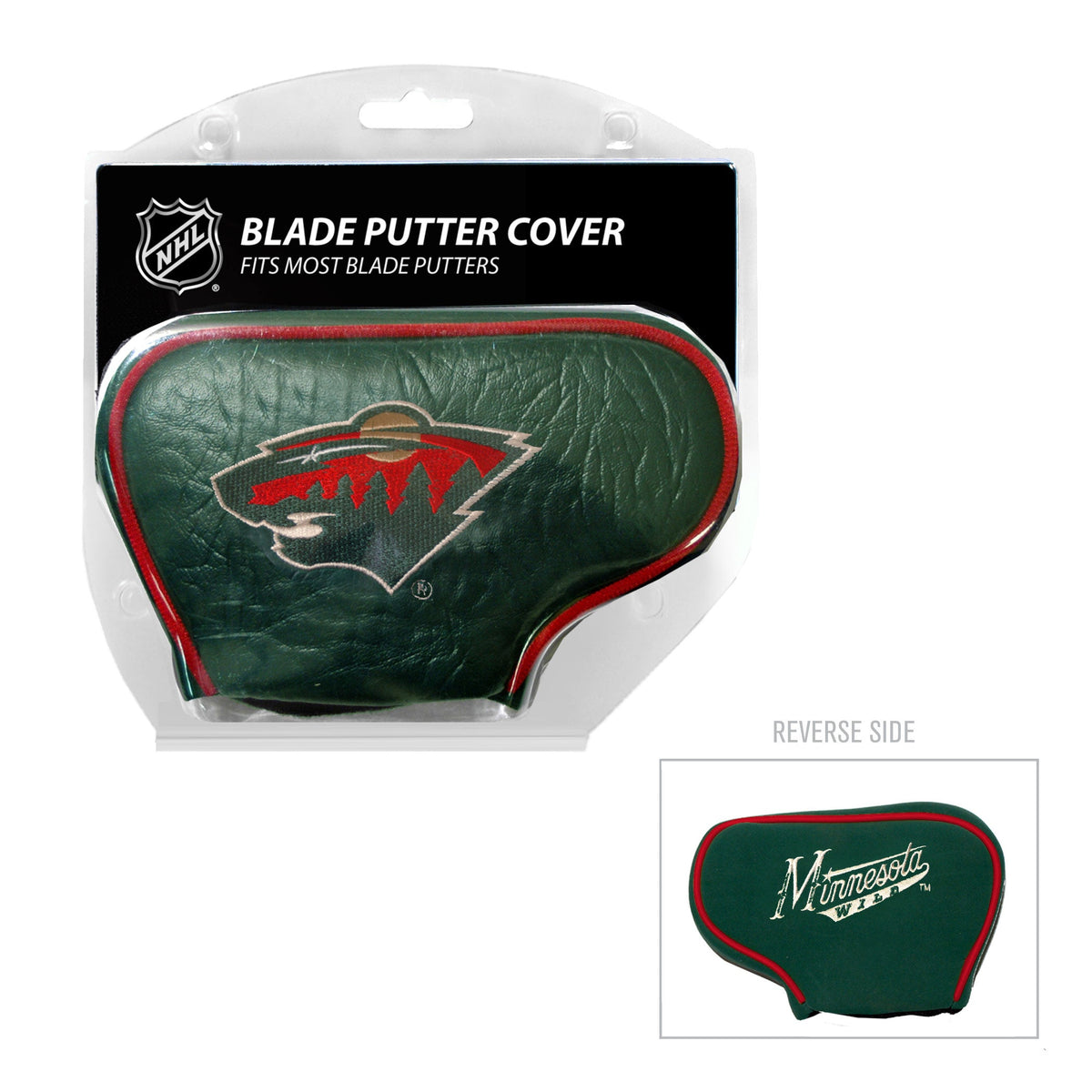 Minnesota Wild Vintage Embroidered Blade Putter Headcover