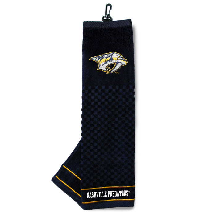Nashville Predators embroidered golf towel
