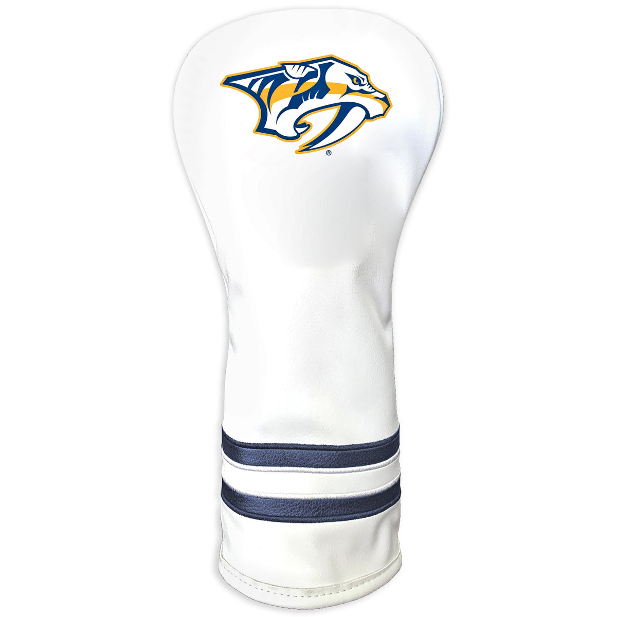 Nashville Predators Vintage White Printed Fairway Headcover