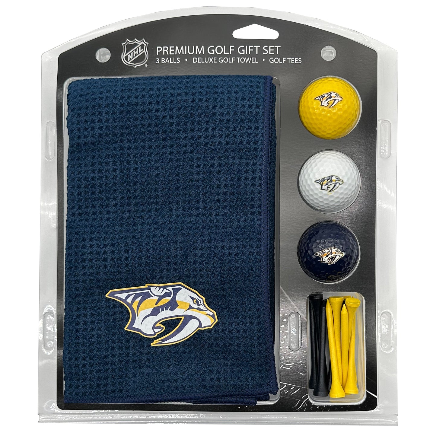 Nashville Predators Microfiber Towel Golf Gift Set - Club Rehab