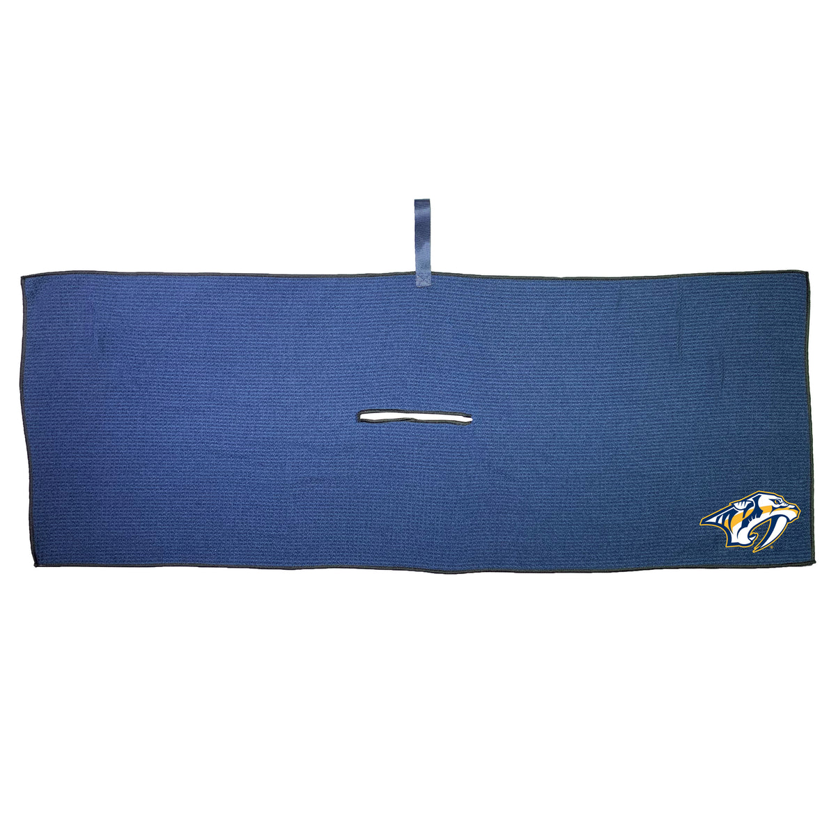 Nashville Predators 16 x 40 microfiber golf towel with team logo