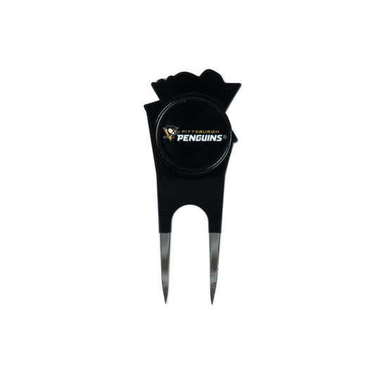 Pittsburgh Penguins Custom Shaped Divot Tool - Image 2 - Club Rehab