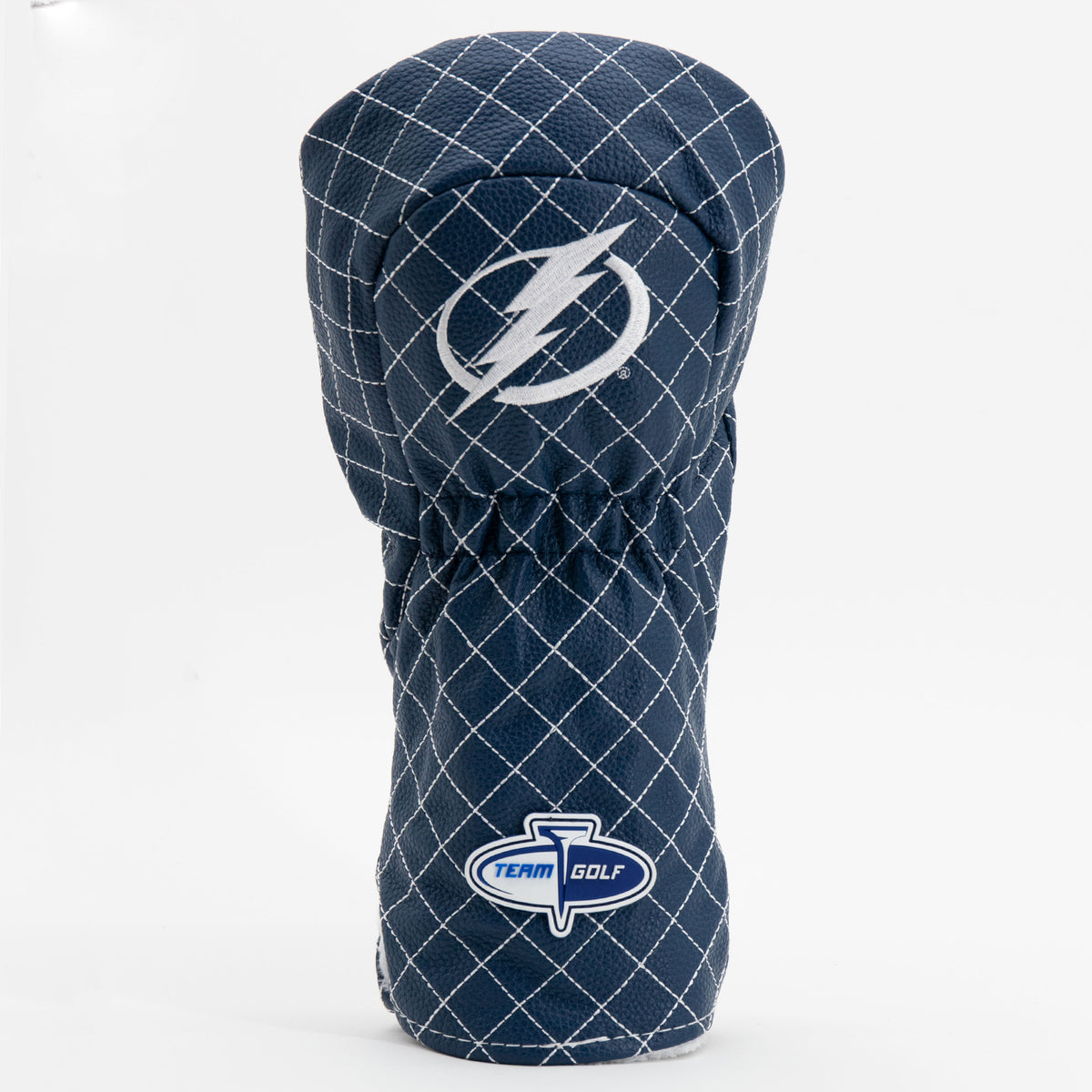 Tampa Bay Lightning Solid Driver quilted headcover, back view