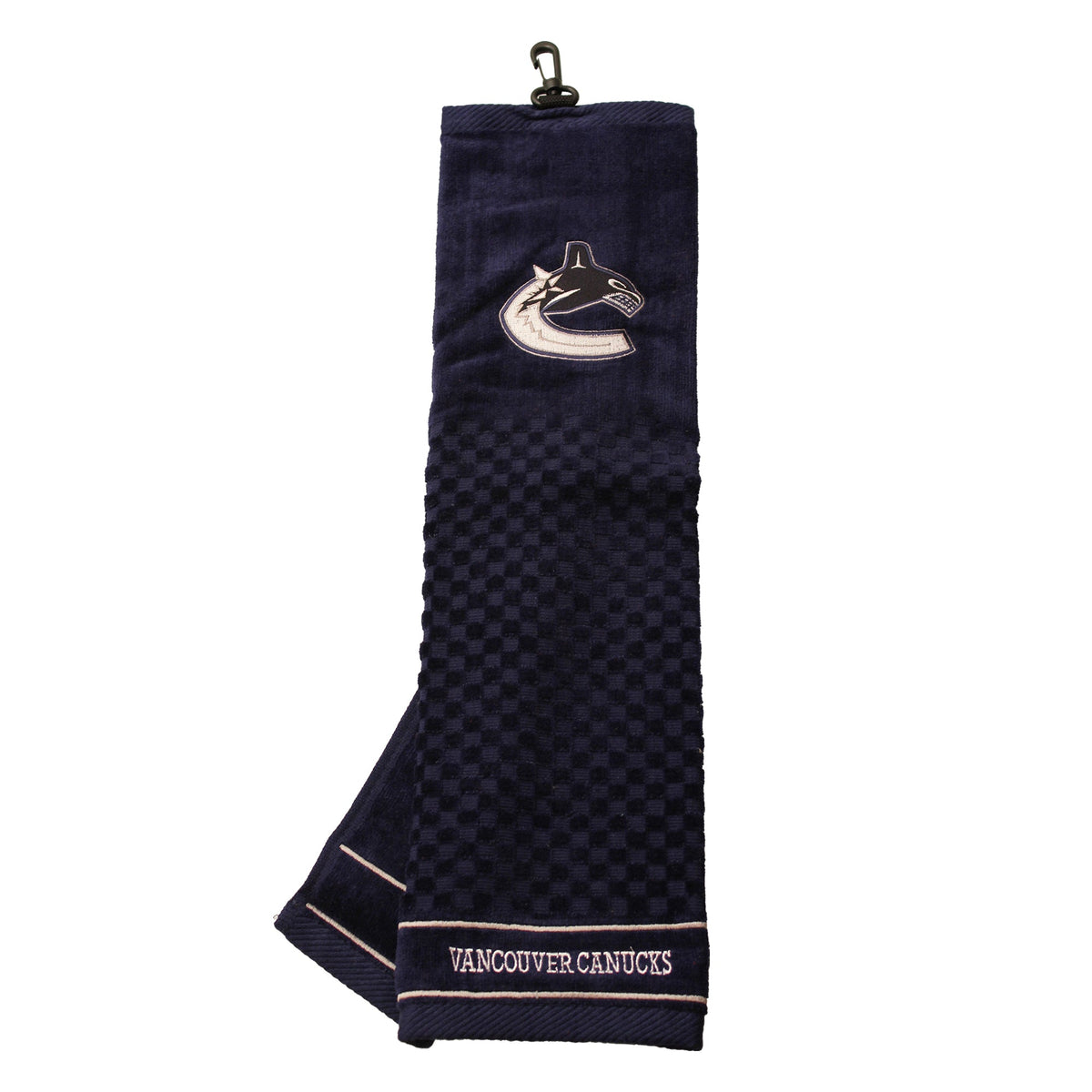 Vancouver Canucks embroidered golf towel