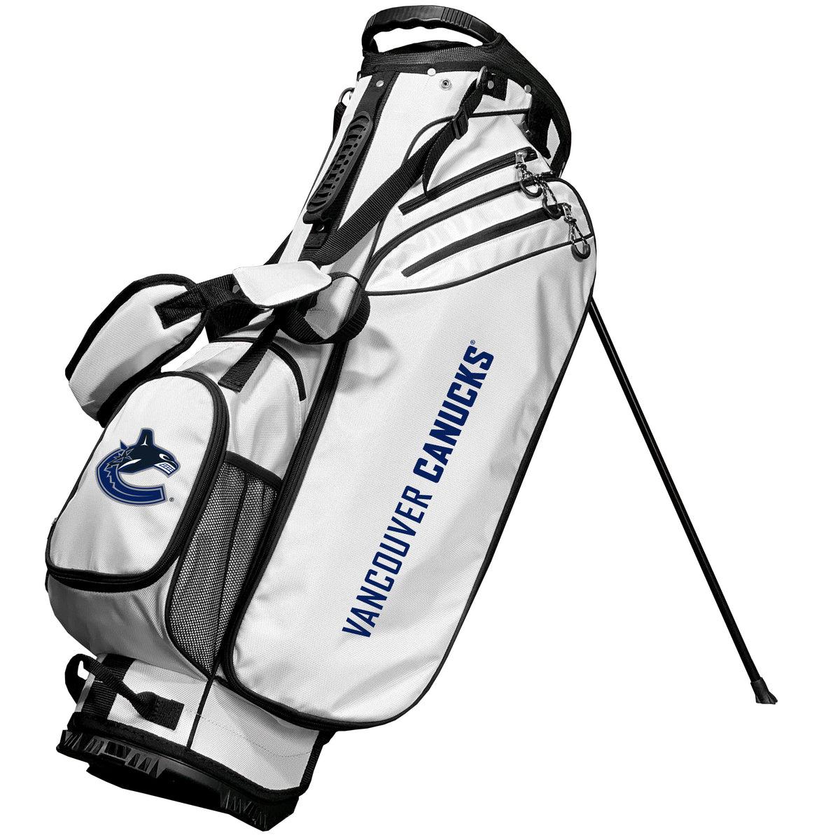 Vancouver Canucks Birdie stand golf bag, White color