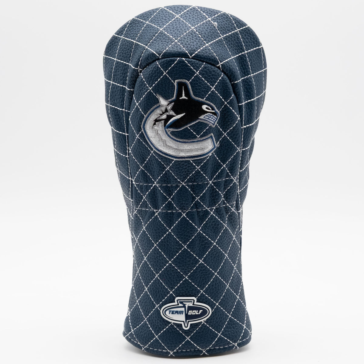 Vancouver Canucks Solid Fairway quilted headcover, back view