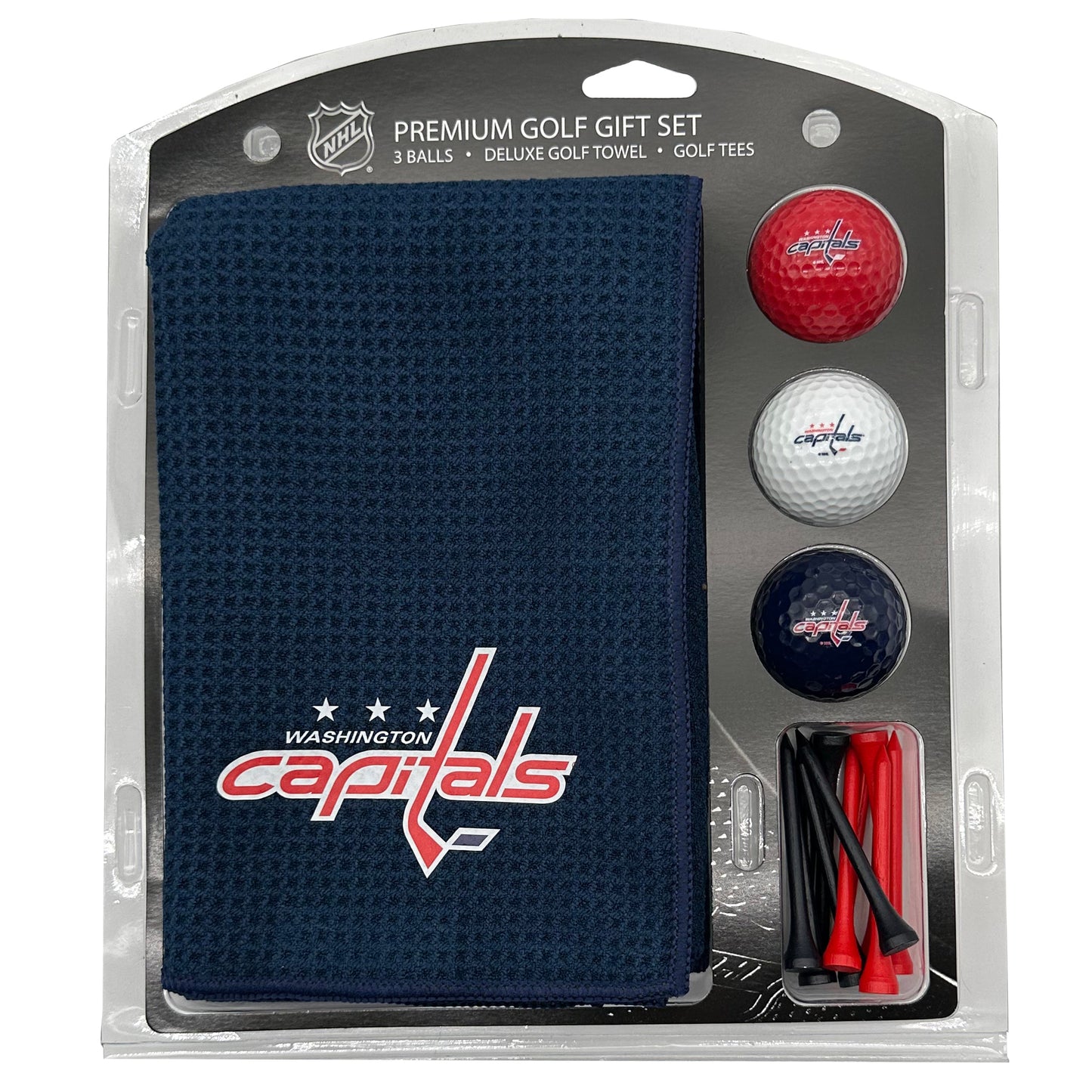 Washington Capitals Microfiber Towel Golf Gift Set - Club Rehab