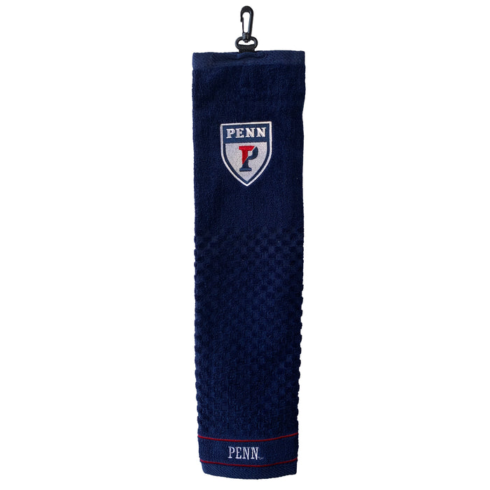 Penn Shield embroidered golf towel