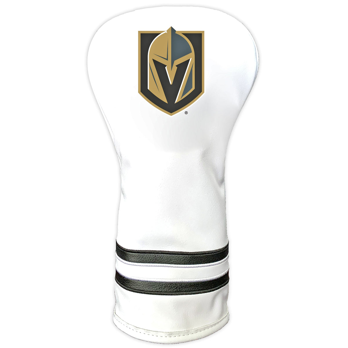 Vegas Golden Knights Vintage White Printed Driver Headcover