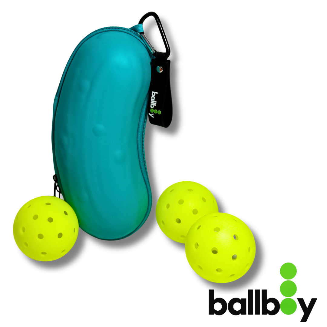 Ballboy Blue Pickleball Ball Holder - product detail 2