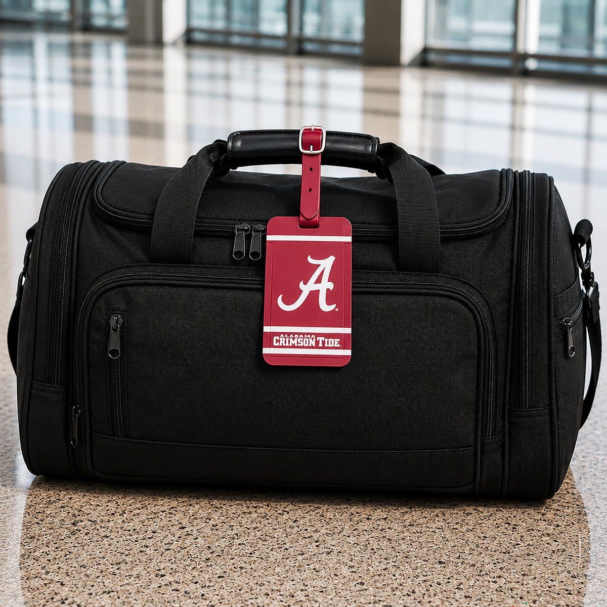 Alabama Crimson Tide plastic golf bag tag by Team Golf, product photo 5
