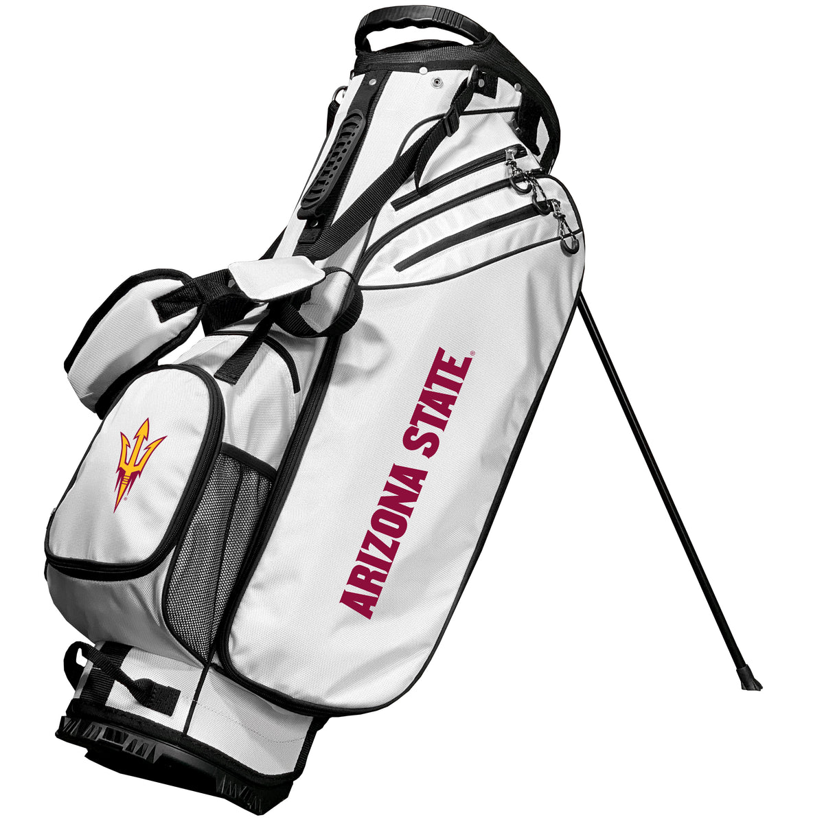 Arizona State Sun Devils Birdie stand golf bag, White color
