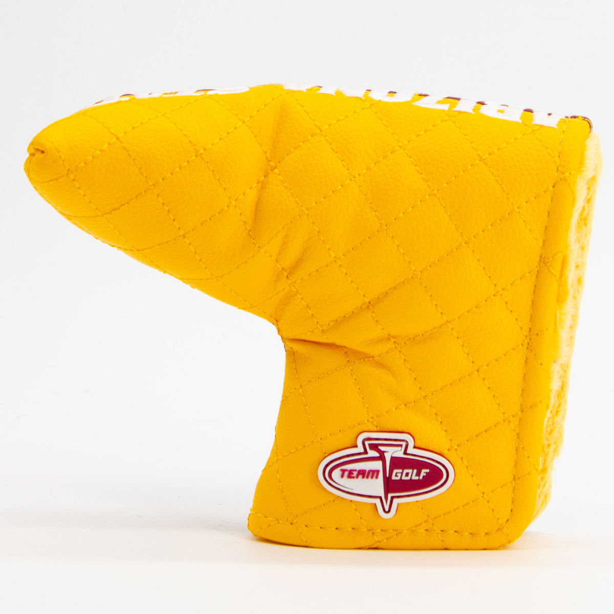 Arizona State Sun Devils Split Quilted Blade Putter Cover, back view