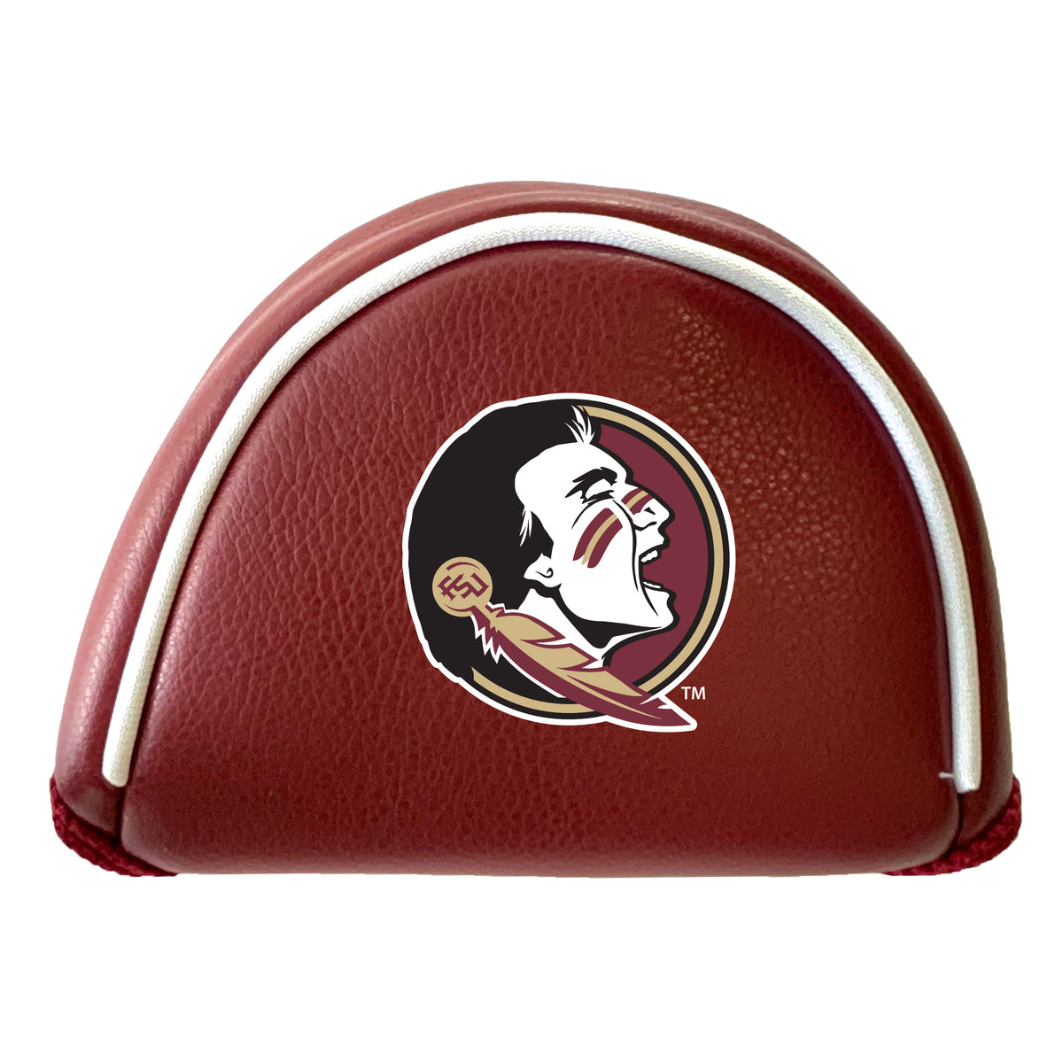 Florida State Seminoles vintage mallet putter color printed golf headcover