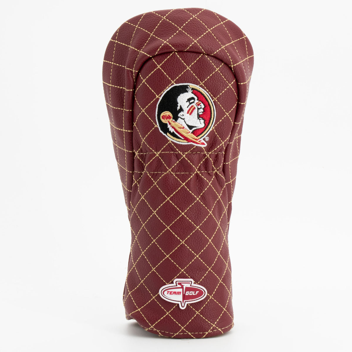 Florida State Seminoles Solid Quilted Fairway Headcover, back view