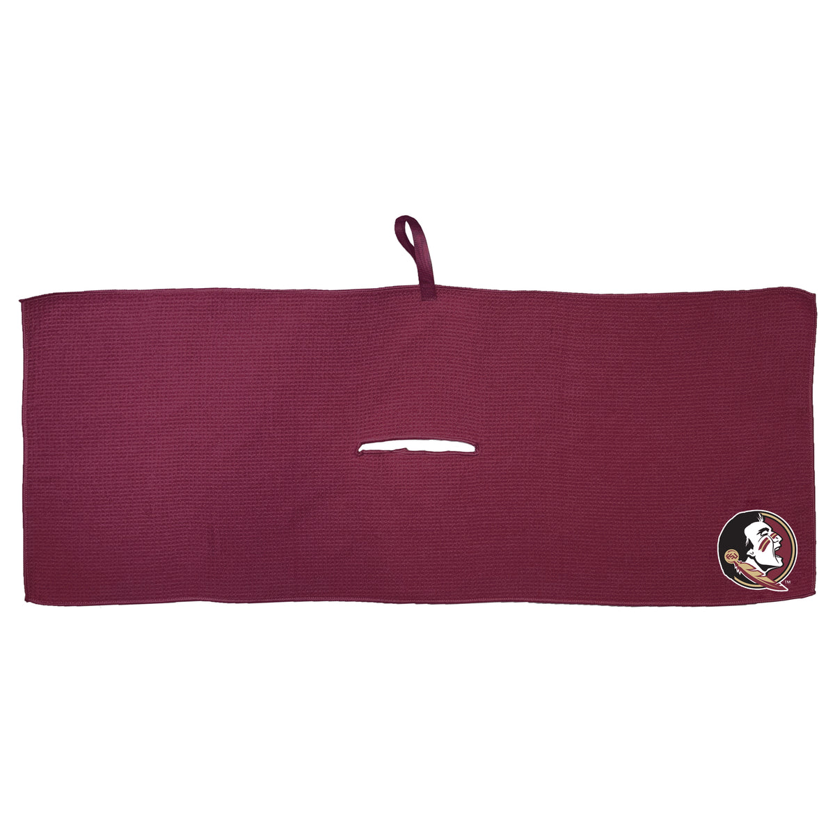 Florida State Seminoles 16 x 40 microfiber golf towel with team logo
