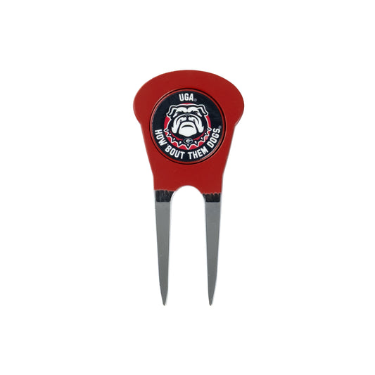 Georgia Bulldogs Custom Shaped Divot Tool - Image 2 - Club Rehab