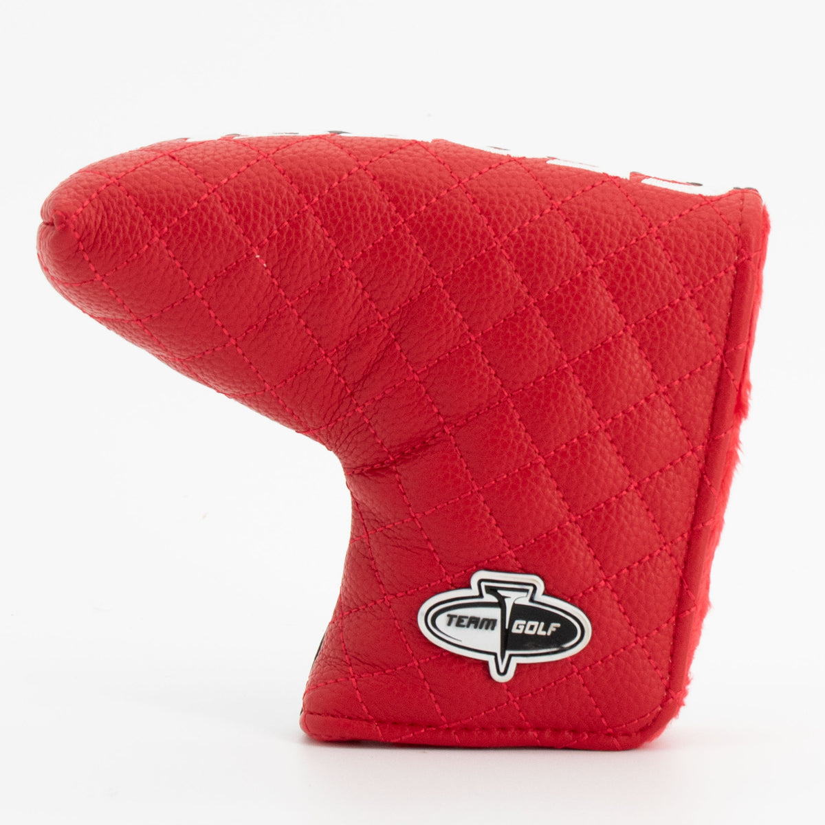 Georgia Bulldogs Split Quilted Blade Putter Cover, back view