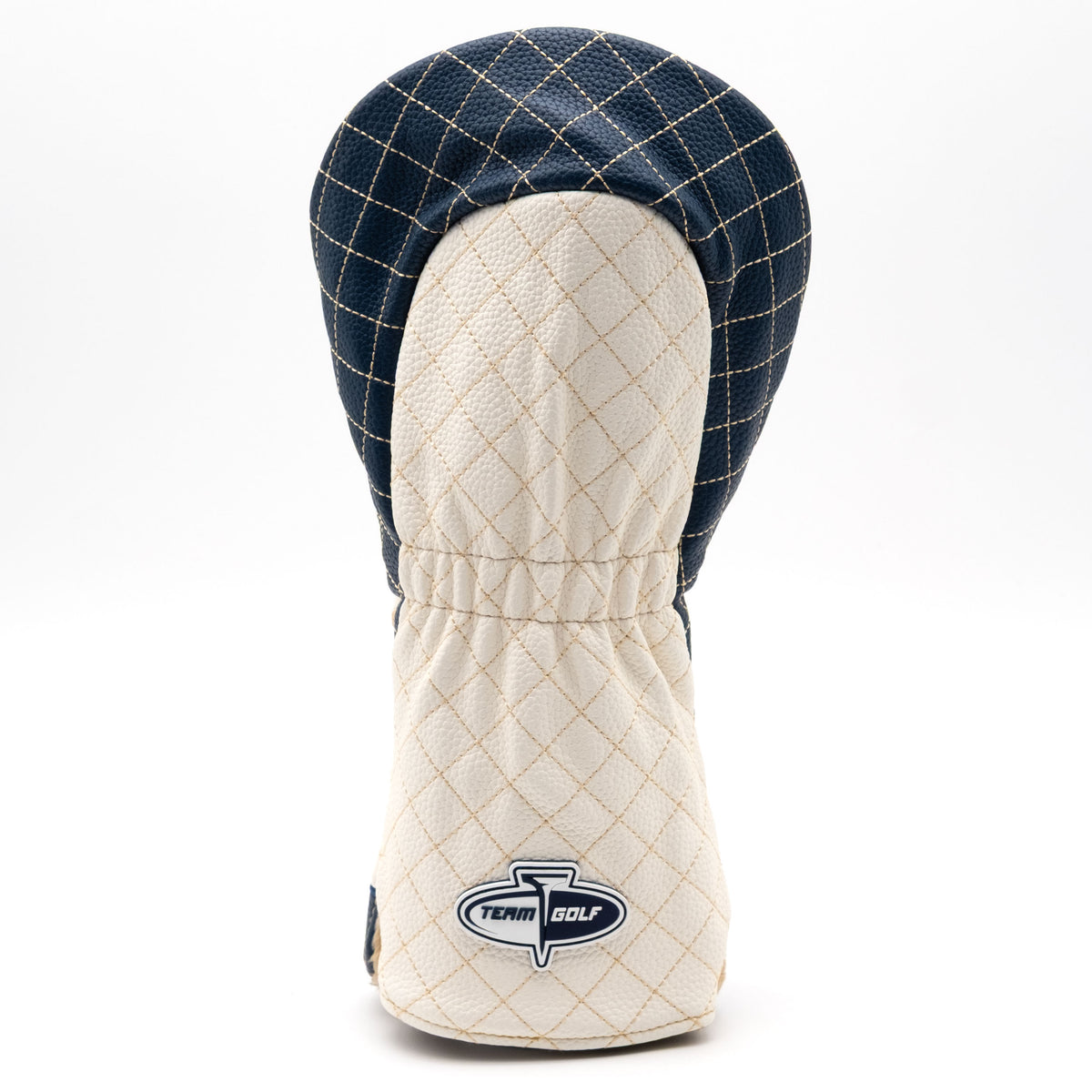 Georgia Tech Yellow Jackets Striped Quilted Driver Headcover, back view