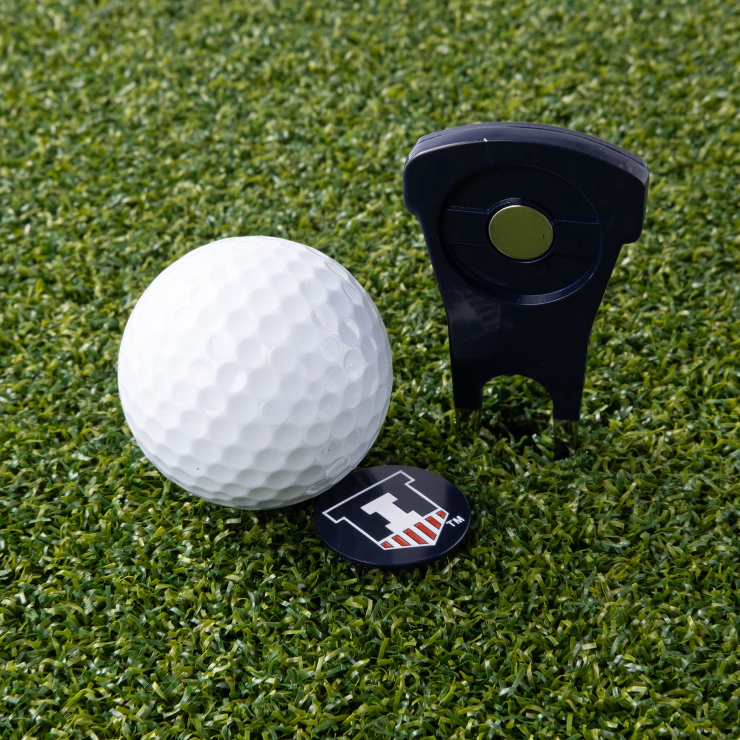 Illinois Fighting Illini Custom Shaped Divot Tool - Image 6 - Club Rehab