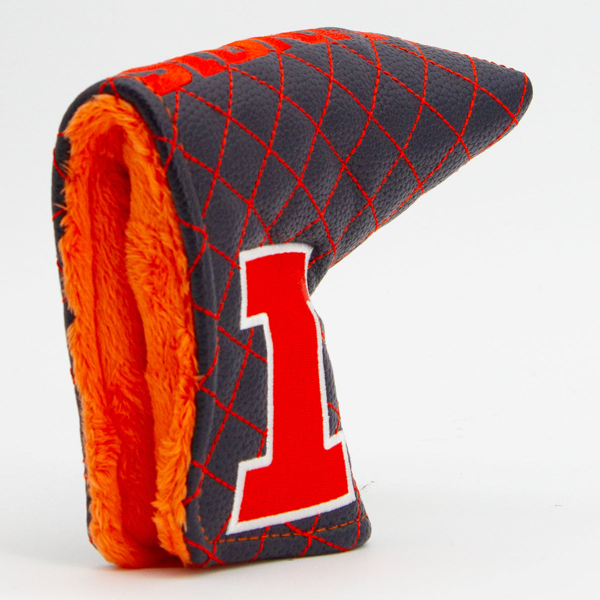 Illinois Fighting Illini Solid Quilted Blade Putter Headcover