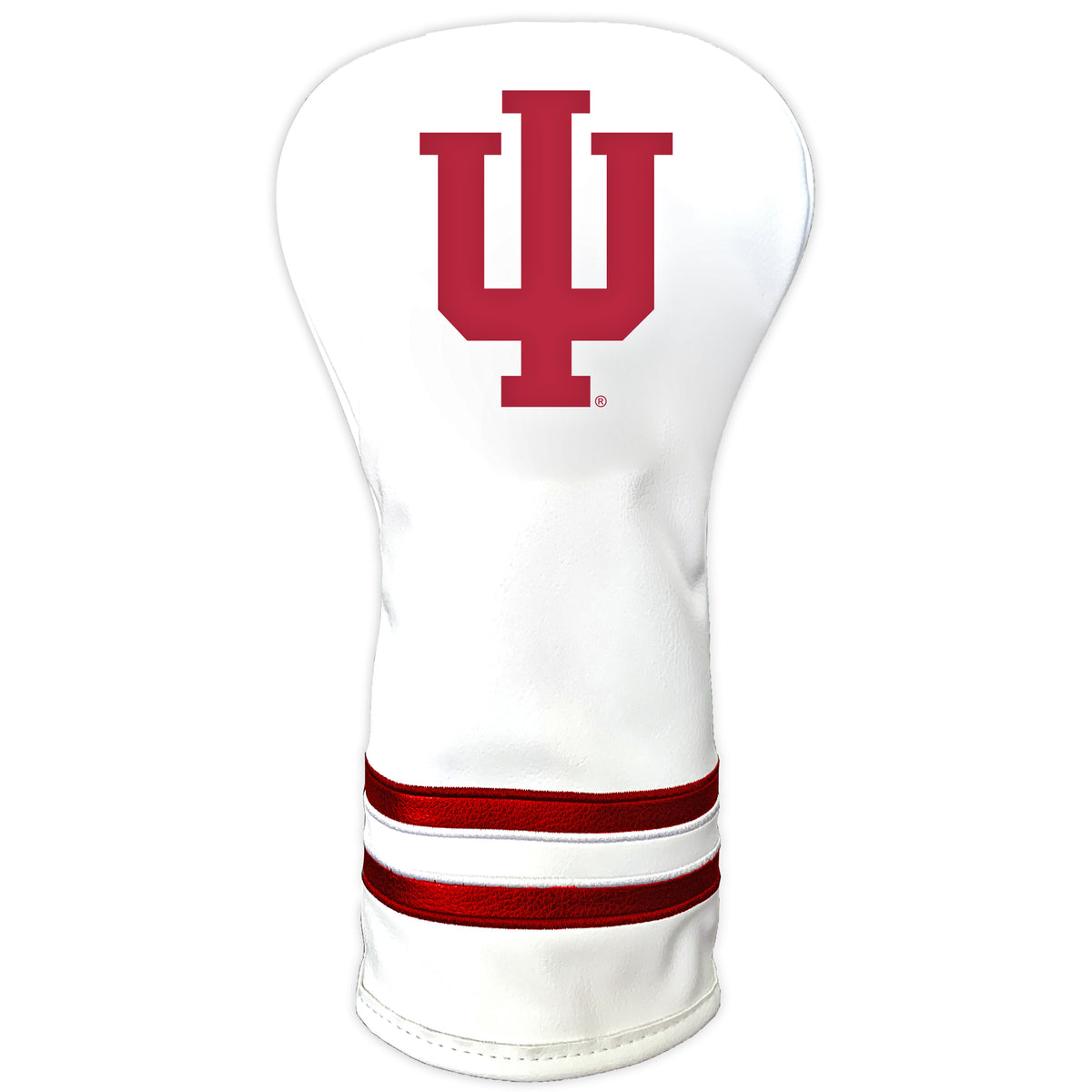 Indiana Hoosiers vintage driver white printed golf headcover