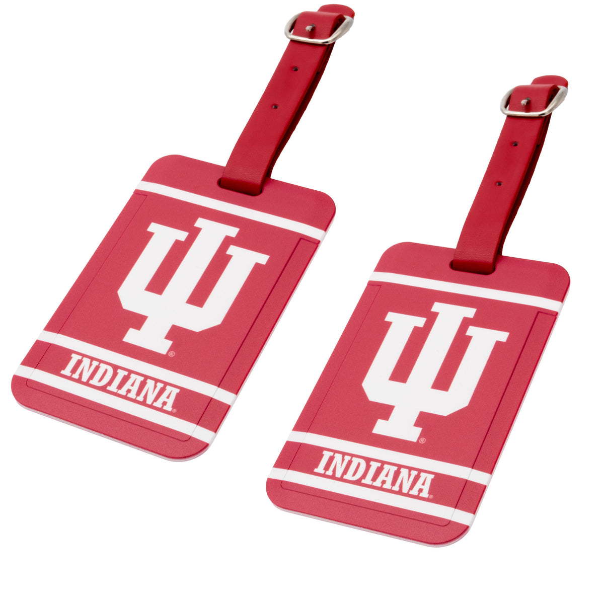 Indiana Hoosiers plastic golf bag tag by Team Golf, product photo 4