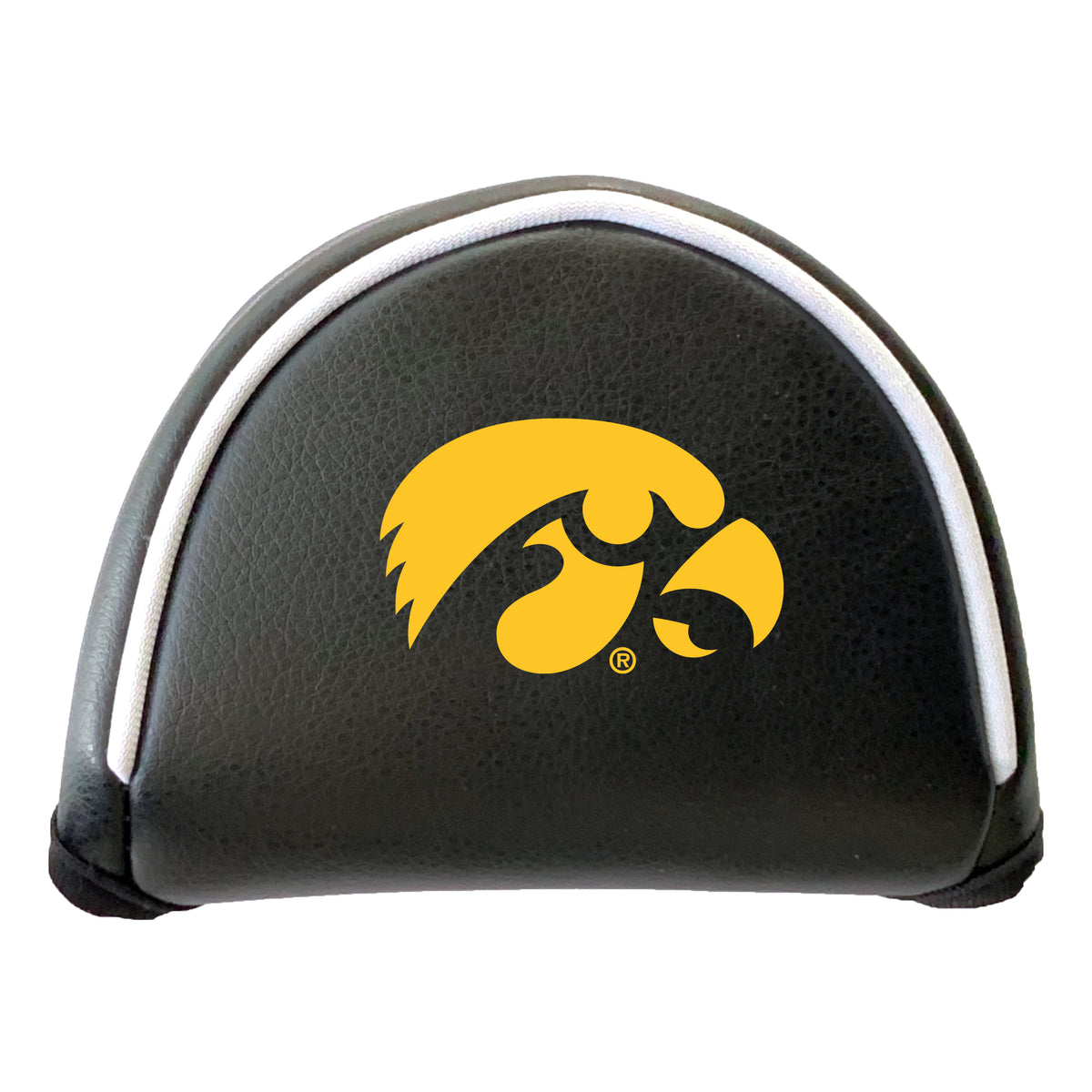 Iowa Hawkeyes vintage mallet putter color printed golf headcover