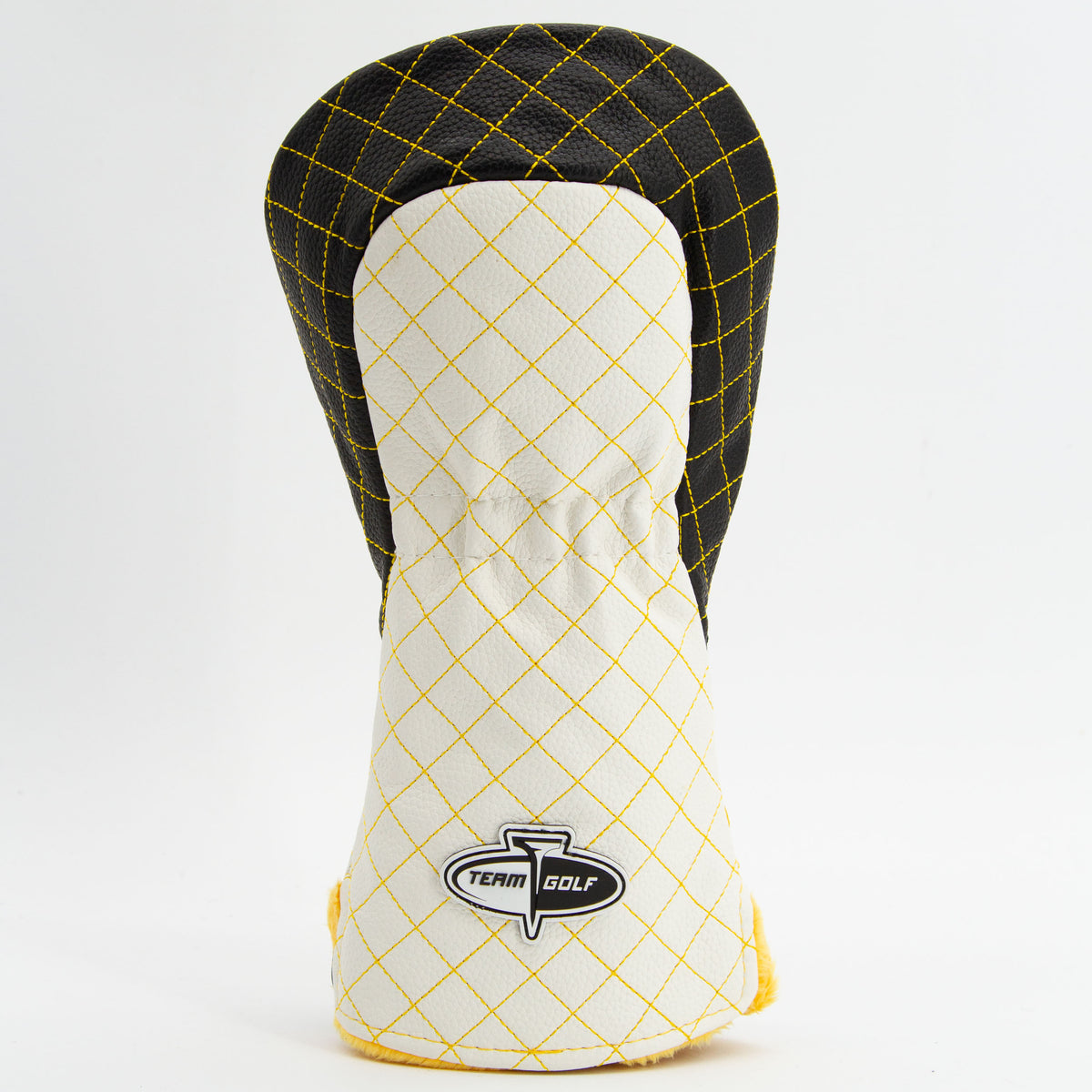 Iowa Hawkeyes Striped Quilted Driver Headcover, back view