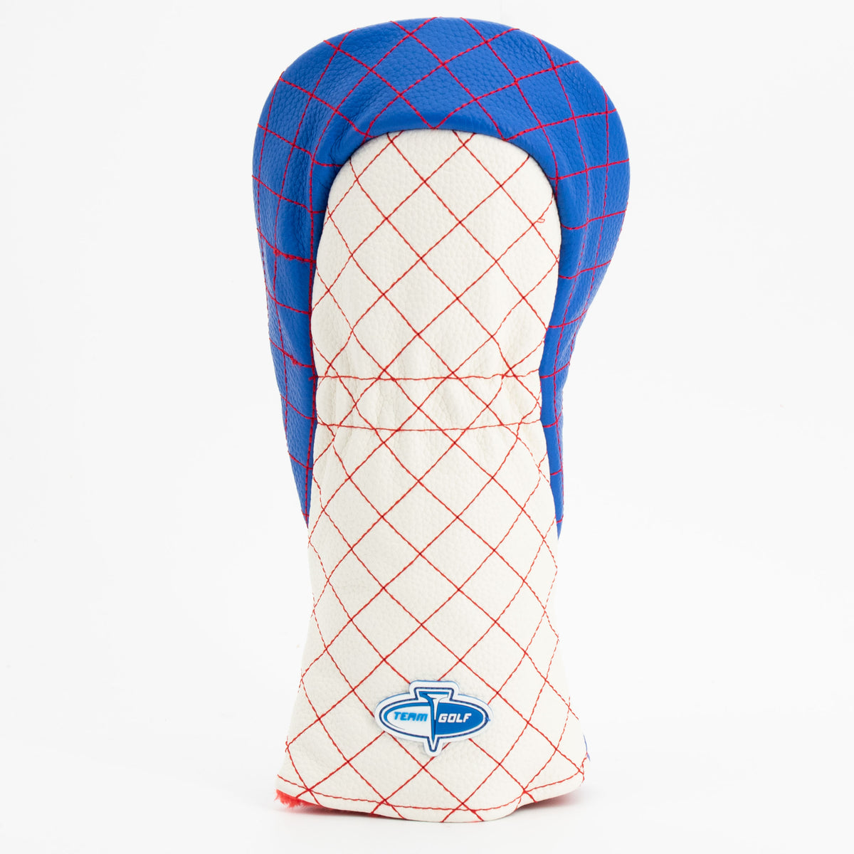 Kansas Jayhawks Striped Quilted Fairway Headcover, back view
