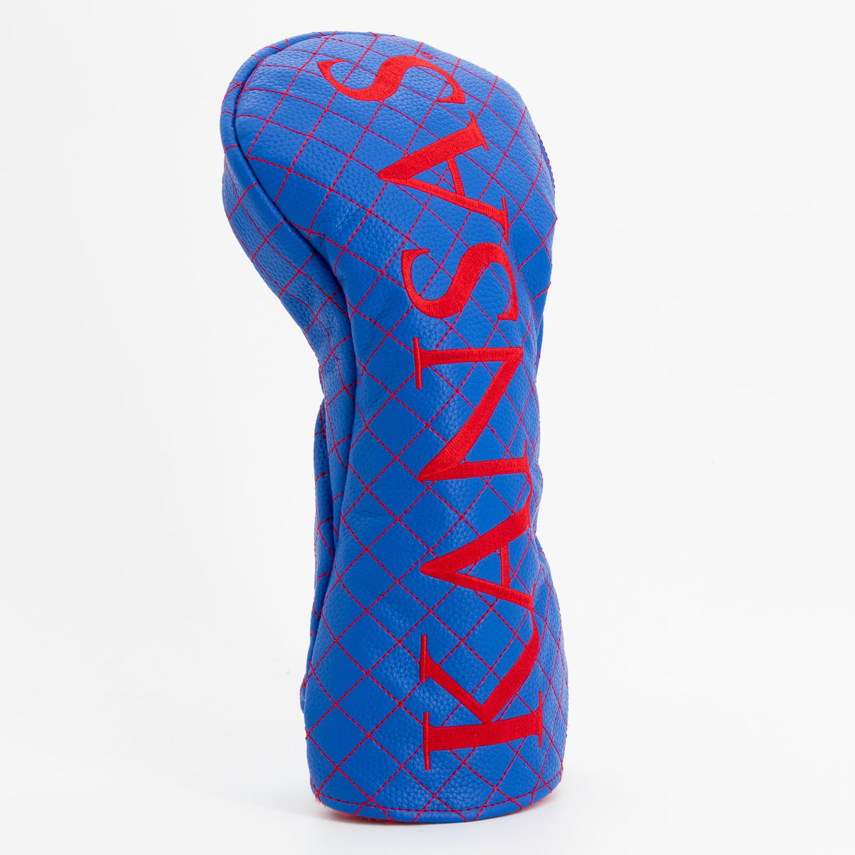 Kansas Jayhawks Solid Quilted Driver Headcover, angled view
