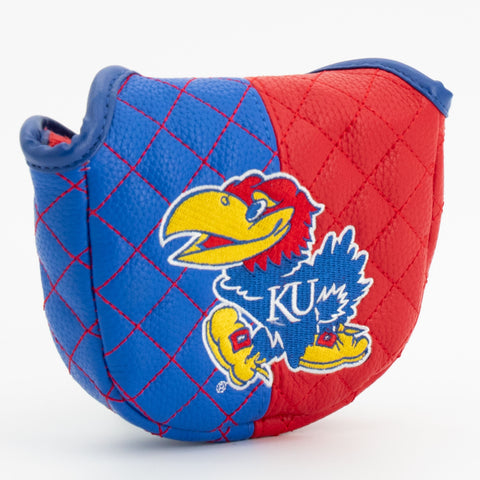 Kansas Jayhawks Gesteppte Mallet-Putter-Hülle
