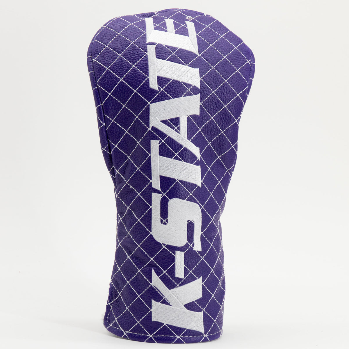 Kansas State Wildcats Solid Quilted Driver Headcover, front view